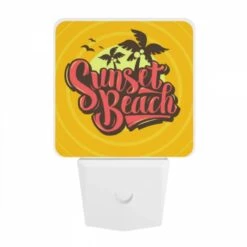 Night Light, A Sunset Beach Logo With A Palm Tree. 7 Night Light, A Sunset Beach Logo With A Palm Tree. -Acrylic Night Light Shop 0008e5dc5f2c41639415b5171e6a0fc0834891b7