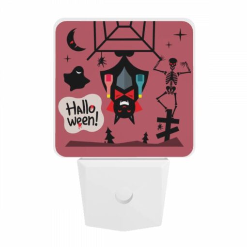 Night Light, A Halloween Cartoon With A Bat -Acrylic Night Light Shop 0069b5cc907b56d5a06e72d2744fbd620b1a1c82