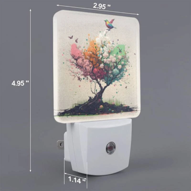 Night Light, A tree with a bird sitting on top of it. Night Light, A Tree With A Bird Sitting On Top Of It. -Acrylic Night Light Shop 006e0f986a1f9c9e53ab15619ff254b22750fc67