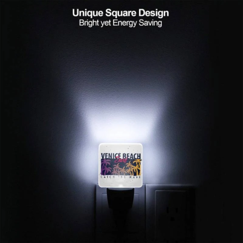 Night Light Set of 2, A surfboard with a picture of a beach and the words "Catch the Wave" on it. Night Light Set Of 2, A Surfboard With A Picture Of A Beach And The Words "Catch The Wave" On It. -Acrylic Night Light Shop 00c10836cfe070086f65f51a8edda90a345d7fc6