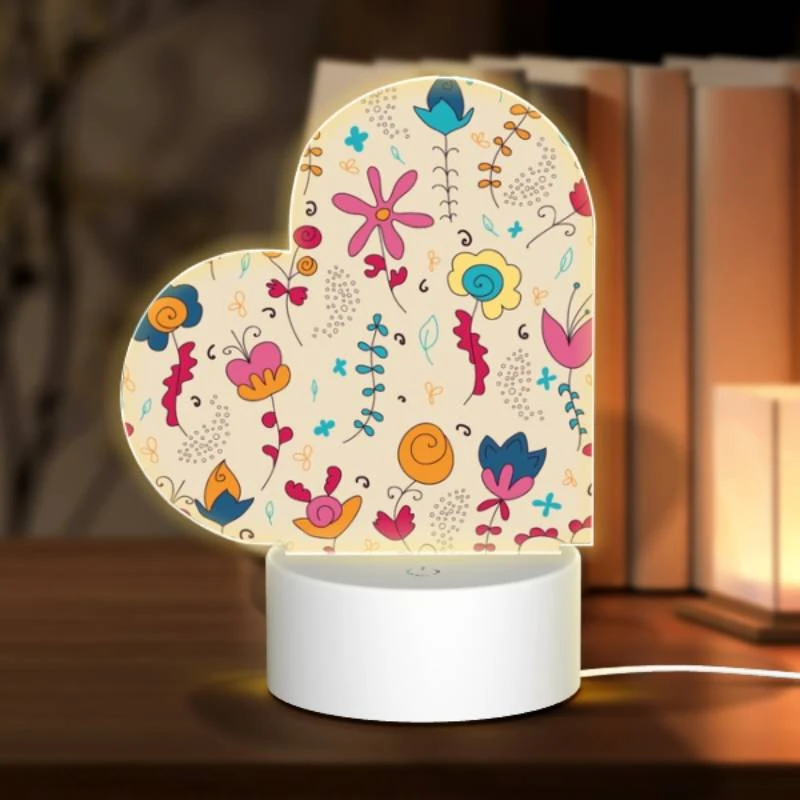 Love Acrylic Night Light, A colorful floral pattern with a variety of flowers and leaves. Love Acrylic Night Light, A Colorful Floral Pattern With A Variety Of Flowers And Leaves. -Acrylic Night Light Shop 011fe8009900ea506e410515010ac3d98da91002