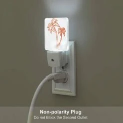 Night Light Set Of 2, A Drawing Of A Palm Tree With A Brown Trunk. 3 Night Light Set Of 2, A Drawing Of A Palm Tree With A Brown Trunk. -Acrylic Night Light Shop 01bd8dbef651e029cffae3b11ff69646510e6116