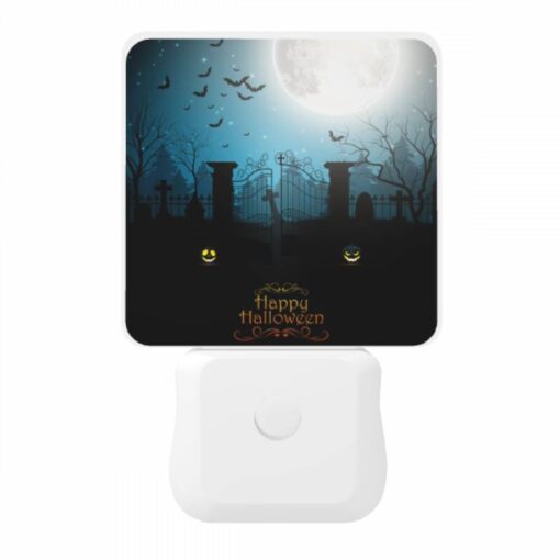 Night Light, A Halloween Scene With A Moon -Acrylic Night Light Shop 027ca01e2b4a9eb69f0a44bed9a01249fe822cc2