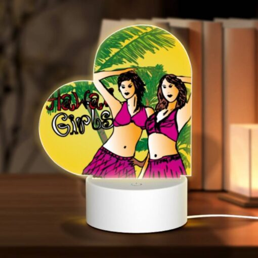 Love Acrylic Night Light, Two Women In Pink Bikinis Are Posing For A Picture. -Acrylic Night Light Shop 02cc6cd9f65a9eb361e3a3261fa3506bea53b06c