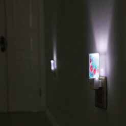 Night Light, A Blue And Pink Flower Arrangement. -Acrylic Night Light Shop 04d7583b5df2a9ca4f935a02d0953d67558c9190