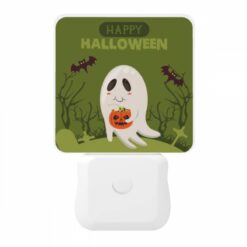 Night Light, A Cartoon Ghost Holding A Pumpkin. -Acrylic Night Light Shop 065c1710504165f1a9994a434dd26de19ebbaadc