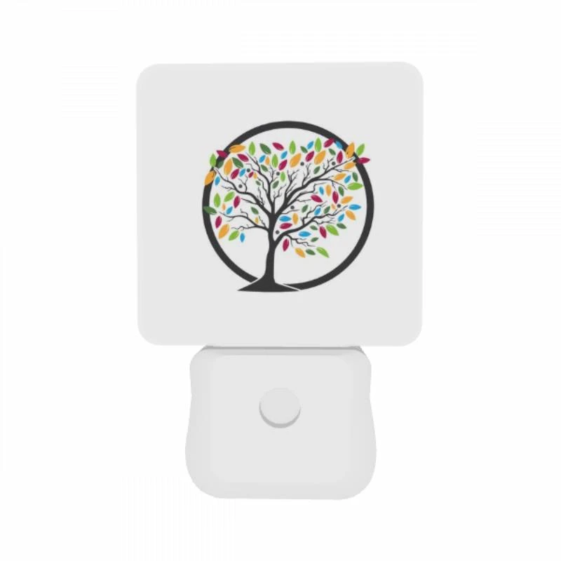 Night Light Set of 2, A colorful tree with leaves in different colors. Night Light Set Of 2, A Colorful Tree With Leaves In Different Colors. -Acrylic Night Light Shop 07098cc2a51d52142b14205ae9e4129a0cf32861