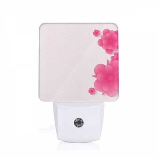 Night Light, A Pink Flower With A Yellow Center. -Acrylic Night Light Shop 088d6b5c7cd8d944b4626ea52ae21e116e84964e