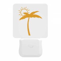 Night Light, A Sunny Day With A Yellow Sun And Two Palm Trees. -Acrylic Night Light Shop 08a7d6528f6ce2fd494d80a8ac122c2f57e165d4