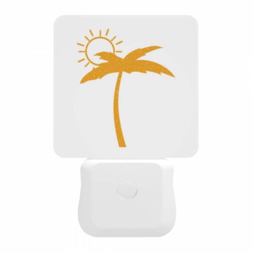 Night Light, A Sunny Day With A Yellow Sun And Two Palm Trees. -Acrylic Night Light Shop 08a7d6528f6ce2fd494d80a8ac122c2f57e165d4