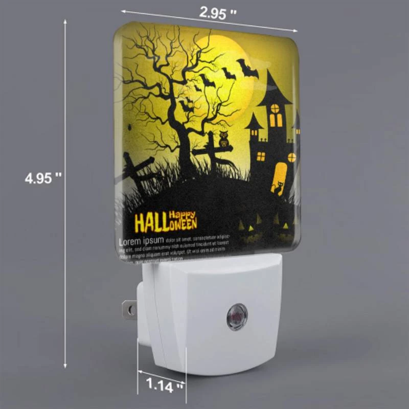 Night Light Set of 2, A Halloween scene with a tree Night Light Set Of 2, A Halloween Scene With A Tree -Acrylic Night Light Shop 08bd8a2533973f116cb836f22523400ad0c3899c