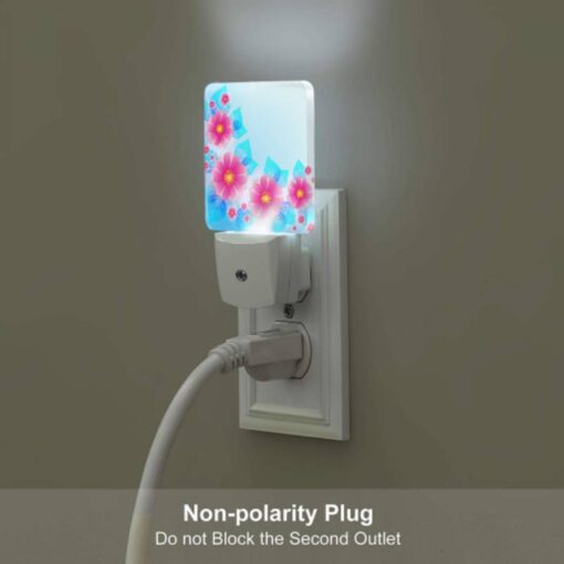Night Light, A Blue And Pink Flower Arrangement. -Acrylic Night Light Shop 097824e7f09dbb734e0524162ce185d3df74fb5b