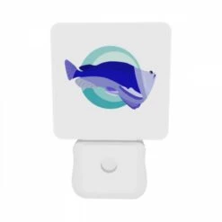 Night Light Set Of 2, A Blue And White Fish With A Circle Around It. 7 Night Light Set Of 2, A Blue And White Fish With A Circle Around It. -Acrylic Night Light Shop 09f055eb8ecd65395ce571677ebdb9cbe5118491