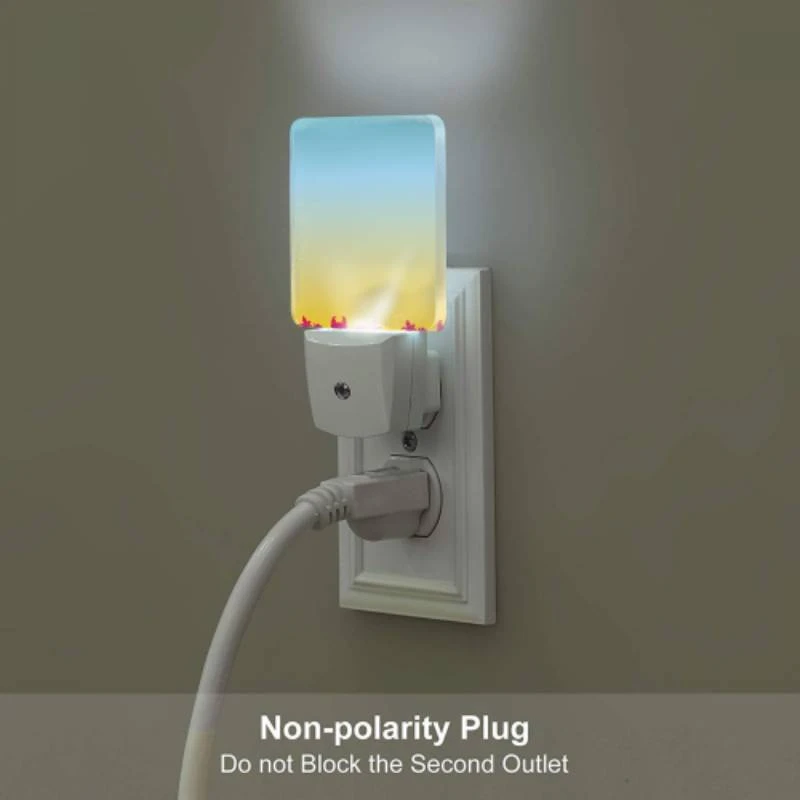 Night Light Set of 2, A colorful sunset with palm trees and a blue sky. Night Light Set Of 2, A Colorful Sunset With Palm Trees And A Blue Sky. -Acrylic Night Light Shop 0a1e39be888611d59d12a37679b7ef845e37b85f