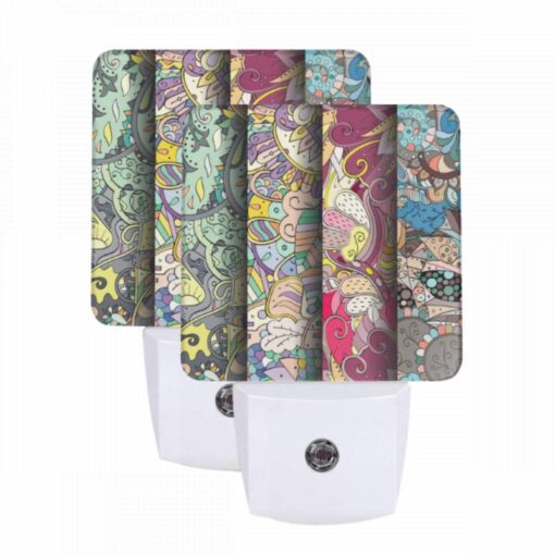 Night Light Set Of 2, Four Different Colored Designs Of A Flower. -Acrylic Night Light Shop 0a9bb0032f81d3d2dd8c3b170a5b1b85667854a1