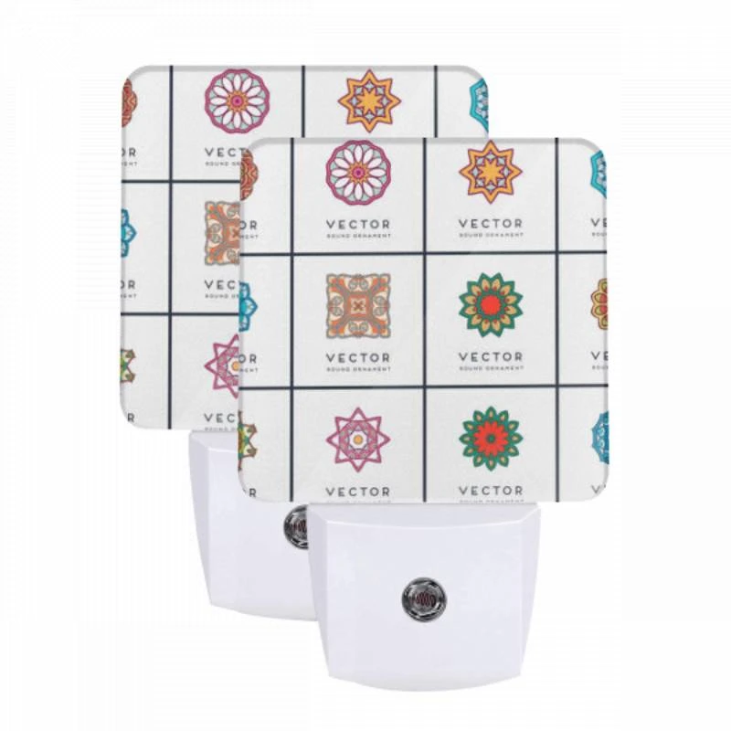 Night Light Set of 2, A collection of different colored geometric shapes. Night Light Set Of 2, A Collection Of Different Colored Geometric Shapes. -Acrylic Night Light Shop 0b8090c01ea6d3a638eb5edabd215713a7588fa0