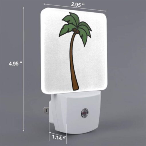 Night Light, A Cartoon Drawing Of A Palm Tree. -Acrylic Night Light Shop 0c6bbdeeb29aeb7e4a8f36d1d18e9737a35b4c16