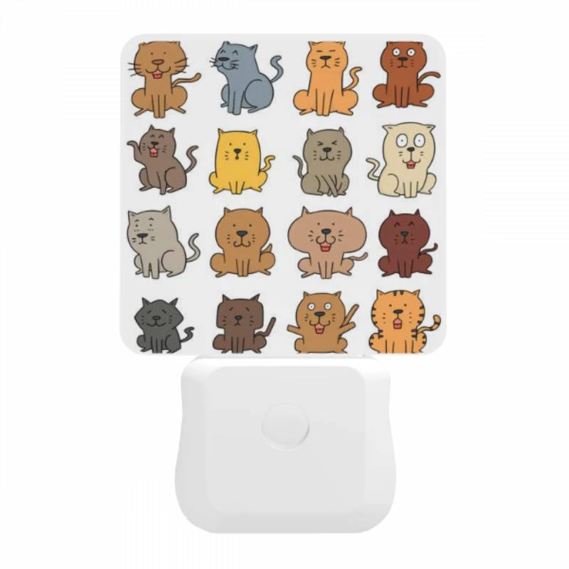 Night Light, A collection of different colored cats. Night Light, A Collection Of Different Colored Cats. -Acrylic Night Light Shop 0c9c283f15f759d3e1271731a65f05424e62194b
