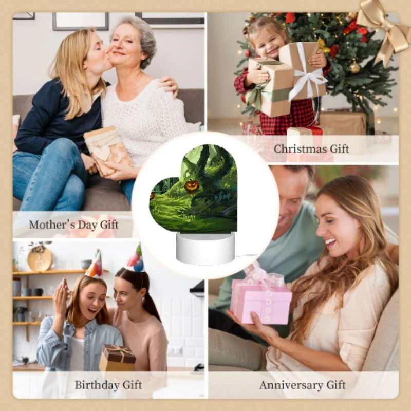 Love Acrylic Night Light, A colorful cartoon scene of a house with a pumpkin on the doorstep and a tree with a pumpkin on it. Love Acrylic Night Light, A Colorful Cartoon Scene Of A House With A Pumpkin On The Doorstep And A Tree With A Pumpkin On It. -Acrylic Night Light Shop 0d2a87746b01461383ba6f0a17cd3eefddae3664