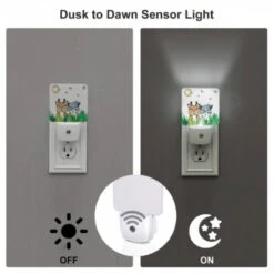 Night Light Set Of 2, Two Cartoon Animals -Acrylic Night Light Shop 0dd808f1aefc9f87032337896ba0b51dcceaff6b