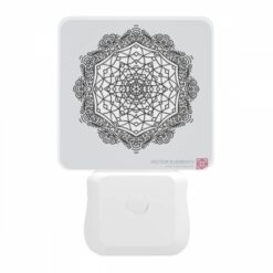 Night Light, A Black And White Drawing Of A Geometric Pattern. -Acrylic Night Light Shop 0deb9637a5f30b9cd033b40b35e04825aed67c1a