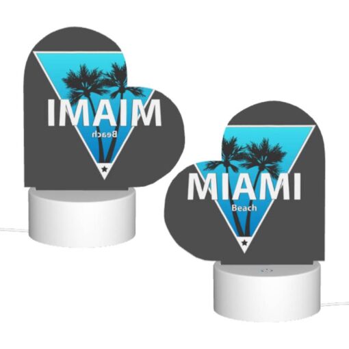Love Acrylic Night Light, A Logo For The Miami Beach. -Acrylic Night Light Shop 0dfca099b1321e4d469fce0a94e05a23097947b0