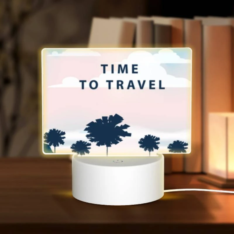 Rectangular Acrylic Night Light, A boat with a red roof is traveling on the water. Rectangular Acrylic Night Light, A Boat With A Red Roof Is Traveling On The Water. -Acrylic Night Light Shop 0f3133b2dff40225f918428d5c48e1115117688e