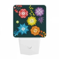 Night Light, A Collection Of Colorful Flowers And Leaves. 7 Night Light, A Collection Of Colorful Flowers And Leaves. -Acrylic Night Light Shop 0f36709be1a0aa6976f89045b0b89db270900259