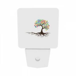 Night Light Set Of 2, A Tree With Many Colors On It. 6 Night Light Set Of 2, A Tree With Many Colors On It. -Acrylic Night Light Shop 0f8929ae2e6f2f23cb9f343beeba5757d8fb1089