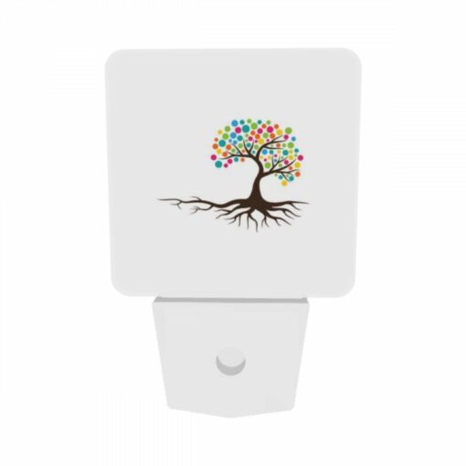 Night Light Set Of 2, A Tree With Many Colors On It. -Acrylic Night Light Shop 0f8929ae2e6f2f23cb9f343beeba5757d8fb1089