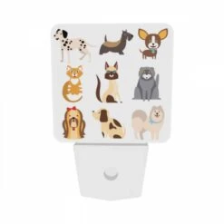 Night Light Set Of 2, A Collection Of Different Colored Dogs And Cats. -Acrylic Night Light Shop 11b9445fa95634b725730eff49c35ebadf5d0612