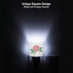 Night Light, A Red Rose With Green Leaves. -Acrylic Night Light Shop 12cffa07499cb4744705e34630b2d6572bc7d627