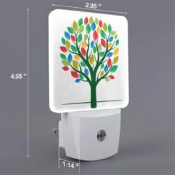 Night Light Set Of 2, A Colorful Tree With Leaves In Different Colors. 1 Night Light Set Of 2, A Colorful Tree With Leaves In Different Colors. -Acrylic Night Light Shop 13f3dece3540ed85235582f2fdc9c0b228dae165