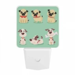 Night Light, A Series Of Cartoon Dogs With Different Expressions. -Acrylic Night Light Shop 144f5b11538b5e1ba5df7b3a6f43df1494094434