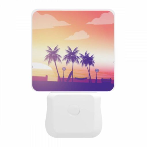 Night Light, A Sunset With Palm Trees In The Background. -Acrylic Night Light Shop 149e4bd12ecf6e154c6ef73bbc85026ed31a4a9e