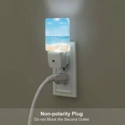 Night Light Set Of 2, A Beautiful Beach Scene With A Blue Sky -Acrylic Night Light Shop 15119b9456b90ca3768b8bb64c6645d1e44dd7cd