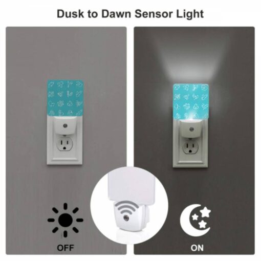 Night Light Set Of 2, A Collection Of Leaves And Flowers In Black And White. -Acrylic Night Light Shop 157cbdc4918fed6a9fc8776d31a71b0b85c3e542