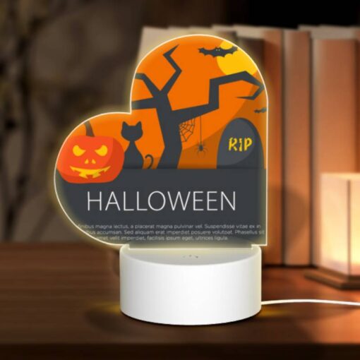 Love Acrylic Night Light, A Halloween Poster With A Tree -Acrylic Night Light Shop 15b135c8bd478b038e2c4867165e1e7c3c1a1adf