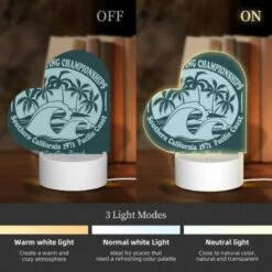 Love Acrylic Night Light, A Logo For The Southern California Summer Surfing Championships. 2 Love Acrylic Night Light, A Logo For The Southern California Summer Surfing Championships. -Acrylic Night Light Shop 17353e4e80129653bc8089a75b4c64adb97539b5