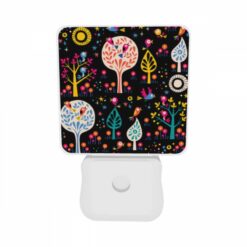 Night Light Set Of 2, A Colorful Tree With Birds Sitting On It. -Acrylic Night Light Shop 173ba47b30188f87e262cc195de2bf90ac94c905