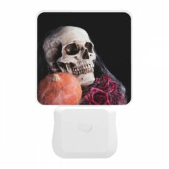 Night Light, A Skeleton Is Holding A Pumpkin And A Rose. -Acrylic Night Light Shop 19aaf43de4391a6d54840cbc8530004e58e6bf4f