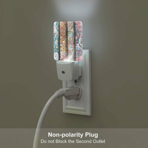 Night Light, Four Different Colored Paintings Of Flowers. -Acrylic Night Light Shop 19df4a414c8ae3e55fe64dd0e97ba457d92a8a75