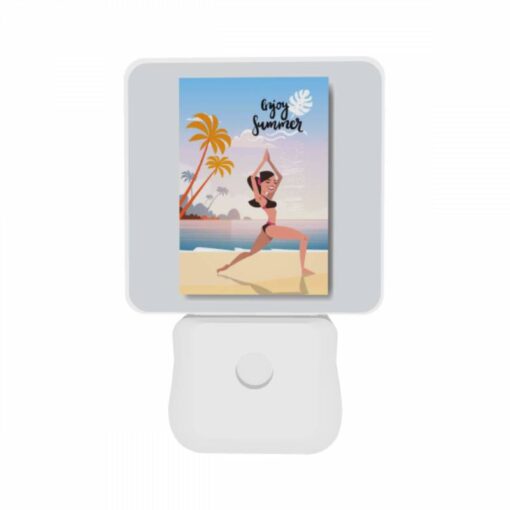 Night Light Set Of 2, A Woman Is Doing A Yoga Pose On A Beach. -Acrylic Night Light Shop 1a01fe6bffe6af0850c5ec105a88c0f29cca432d