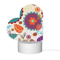 Love Acrylic Night Light, A Colorful Floral Pattern With Orange -Acrylic Night Light Shop 1a0a092ca5c1615bb19d0d9b31cd22cee74c5f3b