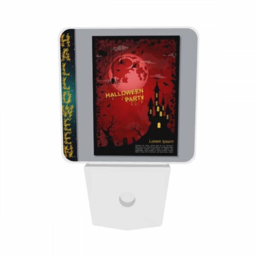 Night Light Set Of 2, A Poster With A Castle And A Spider Web On It. -Acrylic Night Light Shop 1a9e60cdc7ebea168c7b6f1d5a405668d7826558
