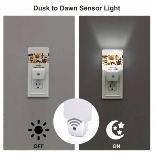Night Light Set Of 2, A Collection Of Halloween Symbols And Decorations. -Acrylic Night Light Shop 1b397b0ad205352f6a3332554ff31d2a088c00a0