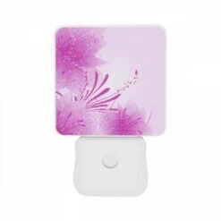 Night Light Set Of 2, A Pink Flower With Purple Petals. 8 Night Light Set Of 2, A Pink Flower With Purple Petals. -Acrylic Night Light Shop 1b5b59f29707c8a059ff2d1d442f9f969a746959