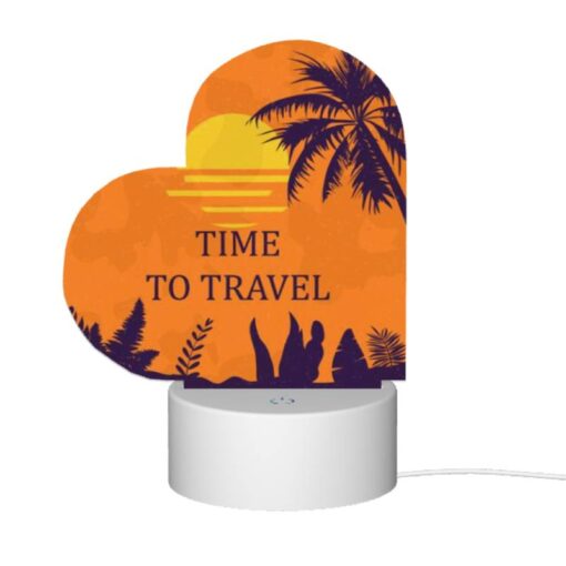 Love Acrylic Night Light, A Sunset With A Palm Tree In The Background. -Acrylic Night Light Shop 1d4eff0e74645677af919988ec38675d3cb63517