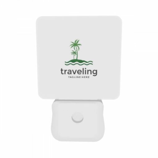 Night Light Set Of 2, A Logo For Traveling With A Palm Tree In The Background. -Acrylic Night Light Shop 1db54498b80d137cc661bc7670692b29adc8e7b1