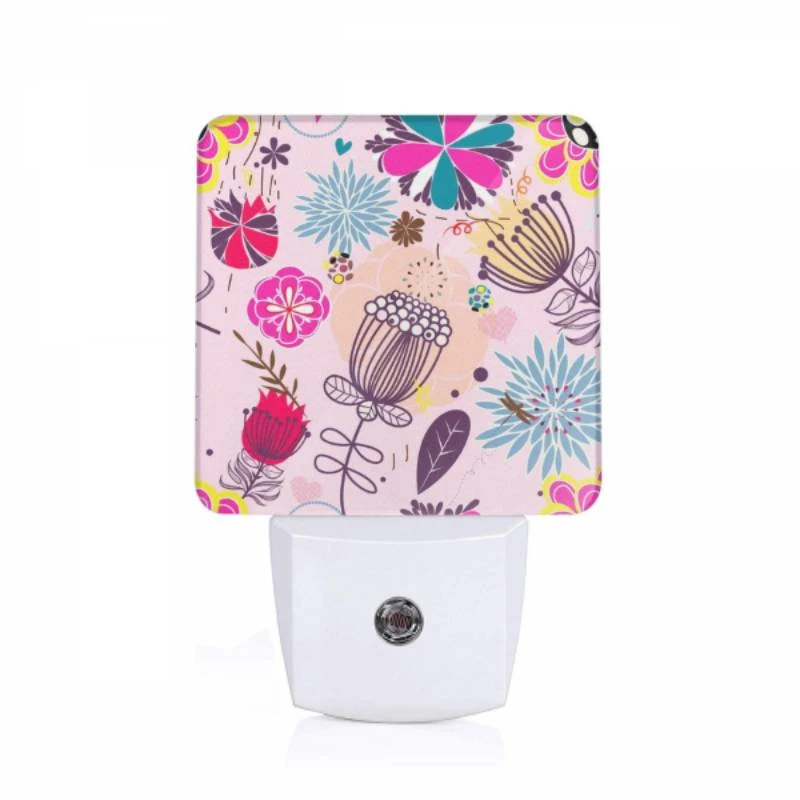 Night Light, A colorful floral pattern with pink Night Light, A Colorful Floral Pattern With Pink -Acrylic Night Light Shop 1e87e41566852d28803961b87f64cbf5738558d5